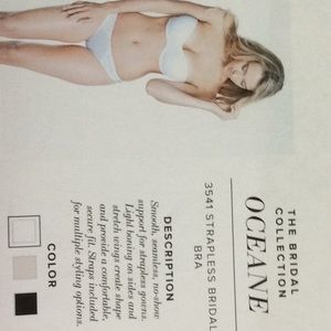 Dominique intimate Apparel strapless Bra